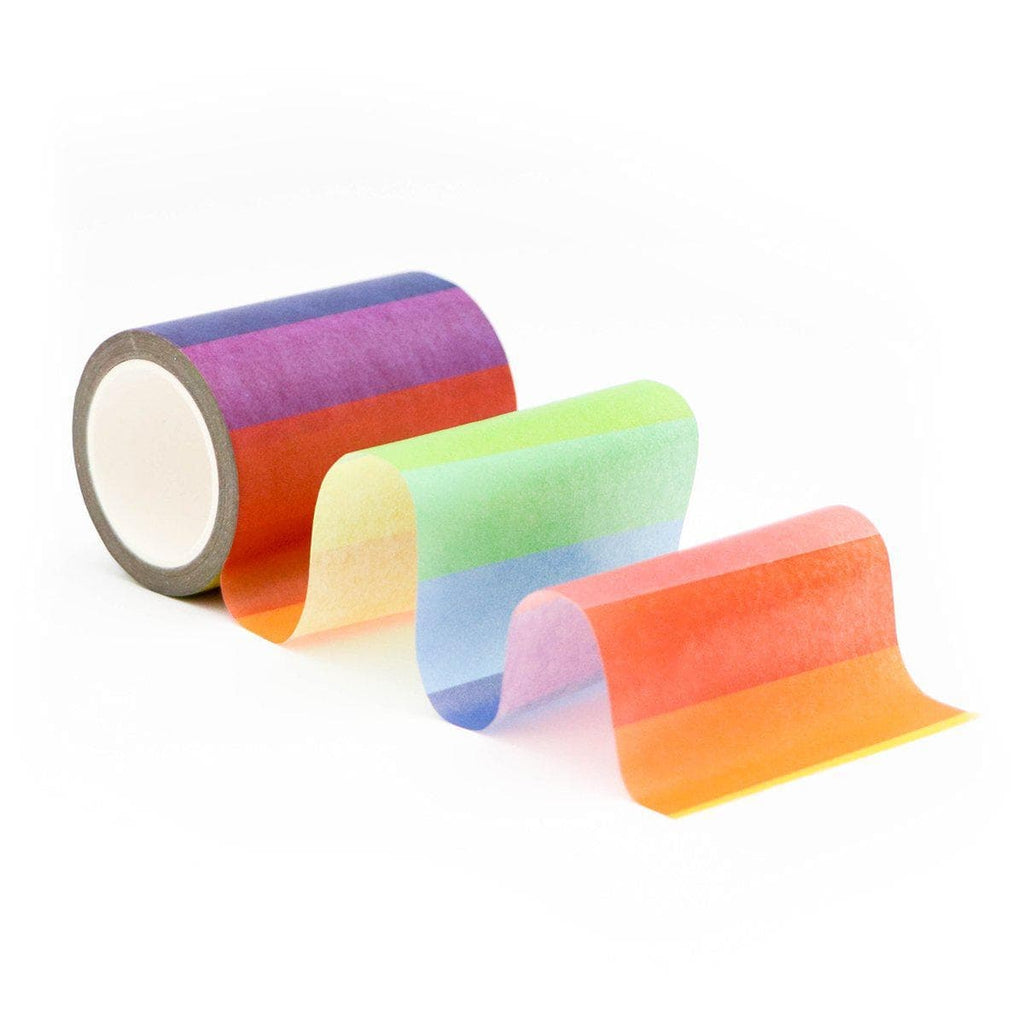 Block Rainbow Washi Tape